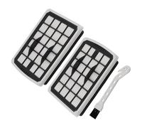 MuchLuckystar 2-Pack Replacement Filters with Cleaning Brush for Eureka NF and for apollo Canister Vacuum Cleaners, Bagless HEPA Style Parts