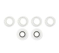 MuchLuckystar 4 Guide Wheels with 2 Pulley Gears Replacement for CC Plus, Compatible with M200/M400/M500 and Dx3/Dx4/Dx6 for premier Pool Cleaner Parts