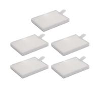 MuchLuckystar 5pcs Replacement Filter Kit for Lubluelu for l20 & for honiture V8 Pro Robot Vacuum, High-Efficiency Dust Trap for Pet Hair, White