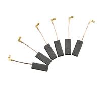 MuchLuckystar 6pcs Carbon Brushes 6.2x11.2x29mm for McCulloch 2200 Chain Saw X73, Flymo, for woodshark 350 400 D94 Replacement Parts
