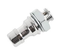 MuchLuckystar 737-04003D Lawn Mower Deck Wash Kit With Quick-Connect Silver Steel Nozzle For Efficient Cleaning
