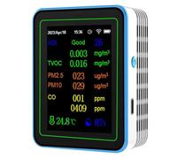 MuchLuckystar Air Quality Monitor, 12-in-1 Detector for Temperature Humidity HCHO, Indoor Pollution Meter, Testing Instrument