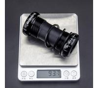 MuchLuckystar Aluminum Alloy Bike Bottom Bracket for BSA 68-73mm, English Threaded BB Cup with Nylon Seals for SRAM for gxp 24mm Axle, Black