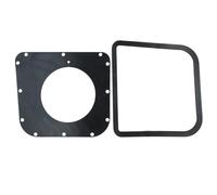 MuchLuckystar Bagger Seal Compatible with 192550 917249040 532192603, Replacement for Grass Catcher Tractor Mower, Plastic Gasket Kit (2 Pack)