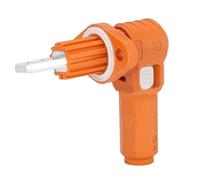 MuchLuckystar Battery Energy Storage Connector 80A 1000V DC IP67, Silver-Plated Copper Quick Terminal for EV Forklift Telecom Cabinet, Black