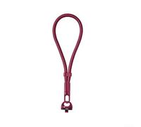 MuchLuckystar Camera Wrist Strap Anti-Drop Lanyard for Insta360 Luna for ultra - Dual Point Safety Cord with Quick Release Hook - Adjustable Hand Free Video Strap Black(Red)