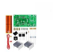 MuchLuckystar DIY for mini for tesla Coil Kit, Musical Plasma Soldering Project for Electronics Learning, Metal and Wood Assembly Set