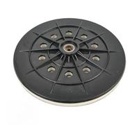 MuchLuckystar Drywall Sander Backup Pad 9 Inch 215mm with 6mm Thread, 10 Hole Sanding Disc for Dustless and Porta Cable Sanders, Black