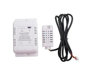 MuchLuckystar for ewelink for smart Temperature Humidity Switch, WiFi & Sensor for Home Automation, Fish Tank, Greenhouse & Baby Room, AC 85-250V 20A