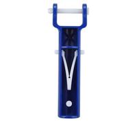 MuchLuckystar for Pool Vacuum Head Replacement for yoke, Swimming Pool for vac Head Clip for Telescopic Pole, Blue Adapter with Quick Snap Lock Pin