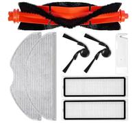 MuchLuckystar for xiaomi Robot Vacuum Replacement Kit for S40C E101 - Main Brush Side Brush Filter and Microfiber Mop Cloths