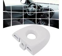 MuchLuckystar Front Left Door Handle Keyhole Cover 806441KK0D for Nissan for juke 2011-2016 & for micra K13, White ABS Replacement Part