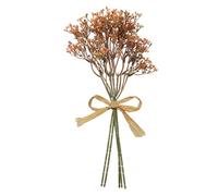 MuchLuckystar Gypsophila Baby Breath Dried Flower Bouquet 3 Pack, 34cm Boho Wedding Photo Prop Decor, Long Lasting Preserved Flowers for Home Vase Arrangement, Gray Mix
