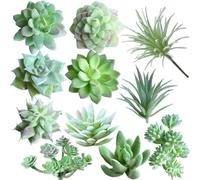 MuchLuckystar Handcrafted Artificial Flower Jewelry Set, Plant-Based PVC Floral Accessories for Sustainable Fashion, Lightweight Multi-Color Bouquet for Women, 11-Piece