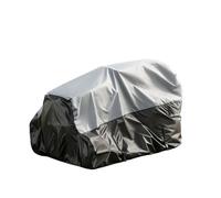 MuchLuckystar Lawn Mower Cover 600D Waterproof, Heavy Duty for zero Turn Tractor Dust Protector with Windproof Straps, 79x46x55 Inch