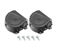 MuchLuckystar Lawnmower for fender Kit for 42 Inch D130 D105 E120 S110 X107, Left Right Belt Side Guard with Screws Replaces GY21084C GX22644