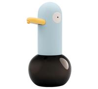 MuchLuckystar Rechargeable Touchless Soap Dispenser 400ml Automatic Foaming with IPX4 Waterproof for Bathroom Kitchen Blue