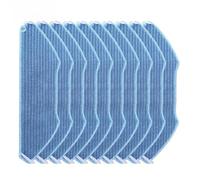 MuchLuckystar Reusable Microfiber Mop Cloths for Lefant M1 M2 M2 Pro M2S U180 and for okp K8 Robot Vacuums, Washable Replacement Pads 4 Pack