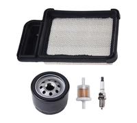 MuchLuckystar Service Kit for Courage Engine, Air Oil Fuel Filter Set for SV470S SV610 Single Cylinder Riding Mower Maintenance