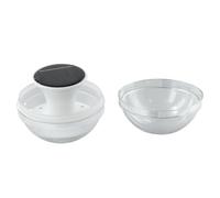 MuchLuckystar Solar Floating Pool Lights, IP65 Waterproof RGB Color Changing & White/Warm Mode, Rotating Garden Pond Lamp for Yard Patio Fountain Party Decor, 2 Pack