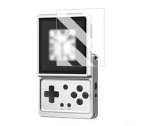 MuchLuckystar Tempered Glass Screen Protector for Anbernic RG Rotate - 2 Pack Sensitive Touch Shield for Retro Handheld Console Display Guard Film 6.9cm