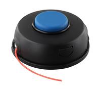 MuchLuckystar Trimmer Head for T45x 544972603, Grass Cutter Head with Line 1.75mm 4.8m, Metal Brush Cutter Replacement Part, Black Blue