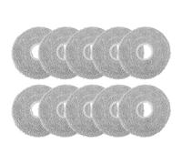 MuchLuckystar Washable Cleaning Cloth, 4/10 Pack for Mova E30 Ultra Robot Vacuum, Replacement Mop Pads Spare Parts Accessories for Robotic Floor Sweeper Mopping