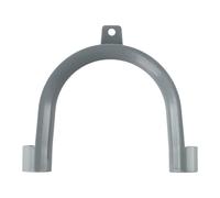 MuchLuckystar Washing Machine Drain Hose Hook U-Shaped Pipe Clip Holder for Dishwasher Waste Water Outlet Tube Hanger Grey Plastic Accessory Pack
