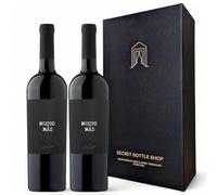 Mucho Mas Black Edition Red Wine Duo Gift Boxed 2x75cl - Wine Gifts for Him, Her, Birthdays, Christmas, Corporate, Mothers Day, Fathers Day