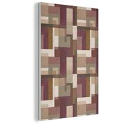 MuchoWow© Acoustic Wall Panels 40x60 cm Noise Cancelling Sound Proof Decorative Panel For Decoration Soundproof Treatment Felt Boards Modern - Geometry - Colorful
