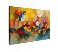 MuchoWow© Canvas Wall Art 35"x24" / 90x60 cm Decor Hanging Pictures for Living Room Canvus Artwork Deco Walls Art - Abstract - Modern