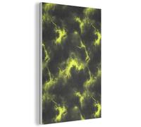 MuchoWow© Decorative Wall Panels Acoustic 40x60 cm Noise And Sound Absorbing Soundproofing Proofing Panel Room Treatment Soundproof Felt Boards Yellow - Storm - Clouds