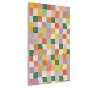 MuchoWow© Decorative Wall Panels Acoustic 80x120 cm Noise And Sound Absorbing Soundproofing Proofing Panel Room Treatment Soundproof Felt Boards Squares - Colorful - Wavy