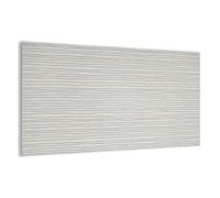MuchoWow© Felt Boards For Walls 160x80 cm Acoustic Room Treatment Wall Panels Sound Decorative Panel Accessories Soundproof Noise Absorbing Blue - Stripes - Beige