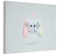 MuchoWow© Felt Boards For Walls 40x30 cm Acoustic Room Treatment Wall Panels Sound Decorative Panel Accessories Soundproof Noise Absorbing Kawaii - Game Controls - Pastel