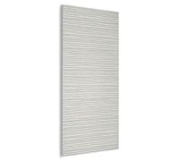 MuchoWow© Felt Boards For Walls 80x160 cm Acoustic Room Treatment Wall Panels Sound Decorative Panel Accessories Soundproof Noise Absorbing Blue - Stripes - Beige