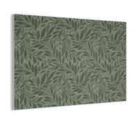 MuchoWow© Soundproofing Panels 120x80 cm Acoustic Panel Sound Proof Decorative Wall Treatment Felt Boards For Walls Soundproof Noise Absorbing Leaves - Organic - Green