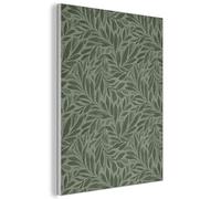 MuchoWow© Soundproofing Panels Acoustic Panel Sound Proof Decorative Wall | 60x80 cm - Treatment Felt Boards For Walls Soundproof Noise Absorbing Leaves - Organic - Green