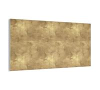MuchoWow© Wall Sound Proofing Panels 160x80 cm Acoustic Room Treatment Soundproof Panel Soundproofing Noise Cancelling Felt Boards Industrial - Texture - Gold