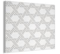 MuchoWow© Wall Sound Proofing Panels 40x30 cm Acoustic Room Treatment Soundproof Panel Soundproofing Noise Cancelling Felt Boards Graphic - Pattern - Modern - Striking - Limited