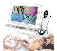 MUCHUNBY Skin Diagnosis Hair Analyzer,11-inch Skin Scalp Detector MultiFunctional HairFollicle Analyser Machine,with 50x/200x DualHeads,Skin and Scalp Health Detection for Home and Salon Use (US)