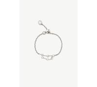MUCHV Women's Sterling Silver Capricorn Zodiac Constellation Chain Ring - Adjustable MUCHV Silver One Size