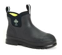 Muck Boot Chore Classic Chelsea Men's Black Rubber Waterproof Ankle Boot