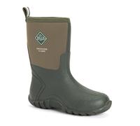 Muck Boot Edgewater Classic Mid Rubber Synthetic Men's Mid Calf Boots - Moss - Size:UK 5