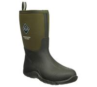 Muck Boot Edgewater Classic Mid Rubber Synthetic Men's Ankle Boots - Moss - Size:UK 7