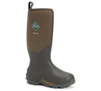 Muck Boots Unisex Wetland Pull On Waterproof Wellington Boot, Brown, 10