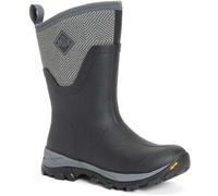 Muck Boots Women's Arctic Ice Mid Thermal Waterproof Wellington, Black, 4
