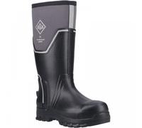 Muck Boots Men's Grit S5 Safety Boot, Black, 11 UK