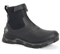 Muck Boots Men's Apex Mid Zip Performance Waterproof Ankle Boots, Black, 10