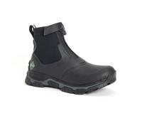 Muck Boots Men's Apex Mid Zip Performance Waterproof Ankle Boots, Black, 9